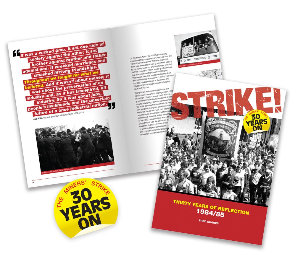 Strike! Book and Exhibition – Red 2 Design Ltd